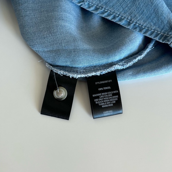 Sanctuary Dusty Sleeveless Shirt Dress in Sierra Wash - Picture 13 of 14